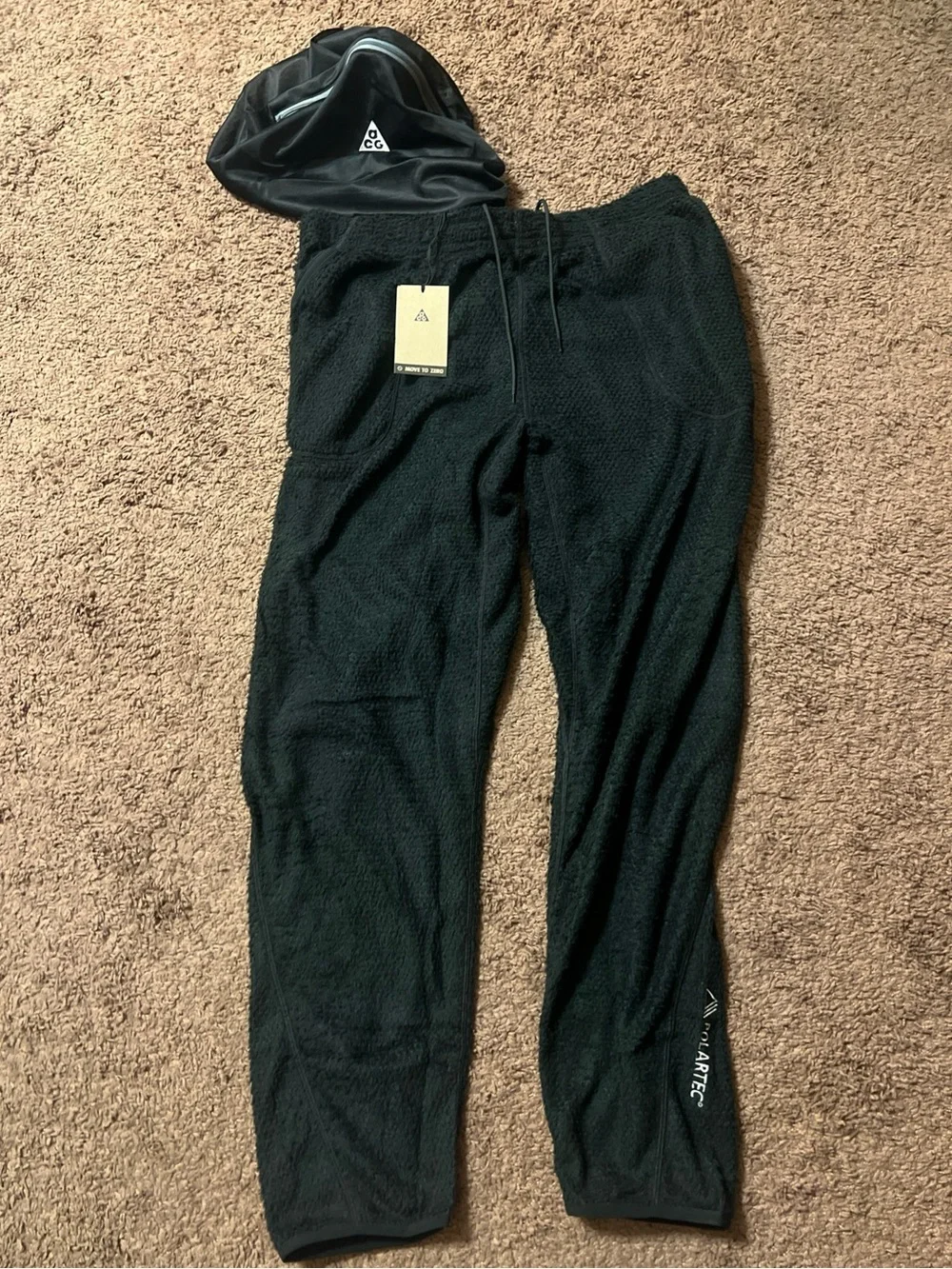 Nike ACG Wolf Lichen Polartec Pants Size Large IH1451-010